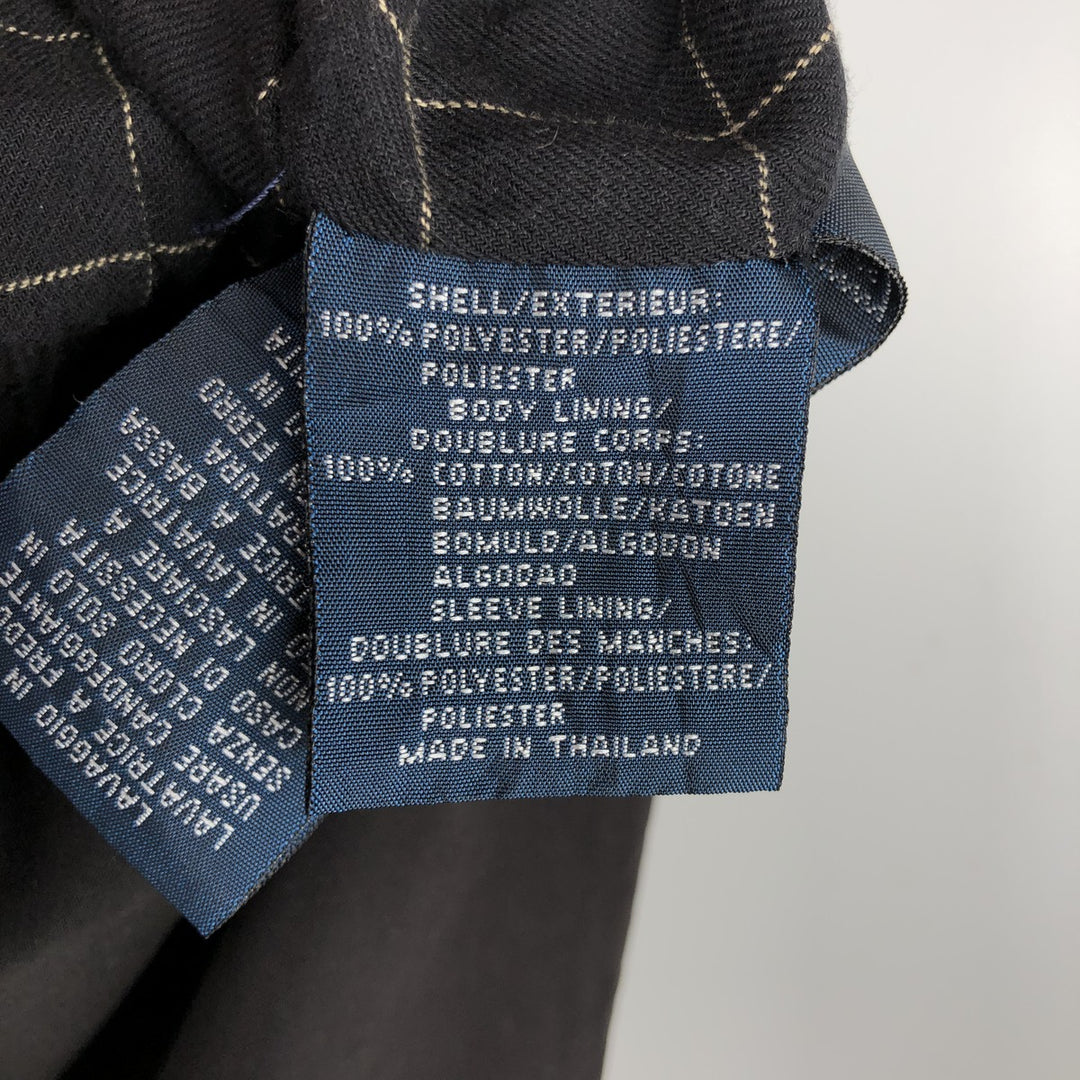 Ralph Lauren POLO by Ralph Lauren Swing Top Sports Jacket Men's M polyester black type Vintage Second Hand