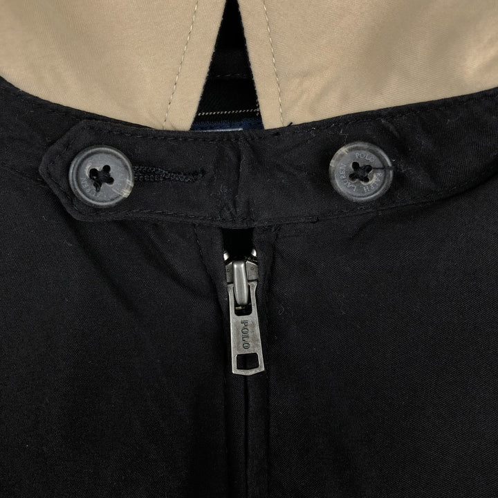 Ralph Lauren POLO by Ralph Lauren Swing Top Sports Jacket Men's M polyester black type Vintage Second Hand