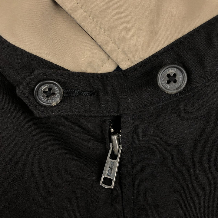 Ralph Lauren POLO by Ralph Lauren Swing Top Sports Jacket Men's XL polyester black type Vintage Second Hand
