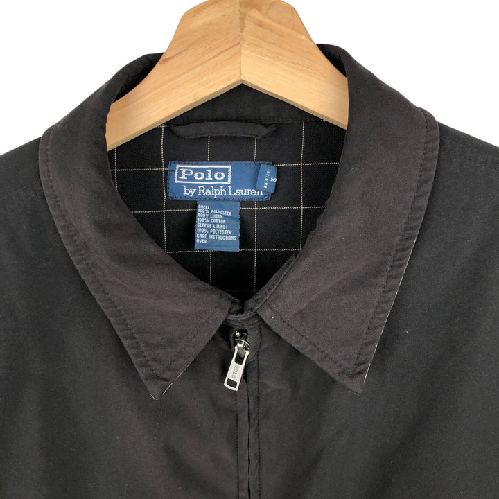 Ralph Lauren POLO by Ralph Lauren Swing Top Sports Jacket Men's XL polyester black type Vintage Second Hand