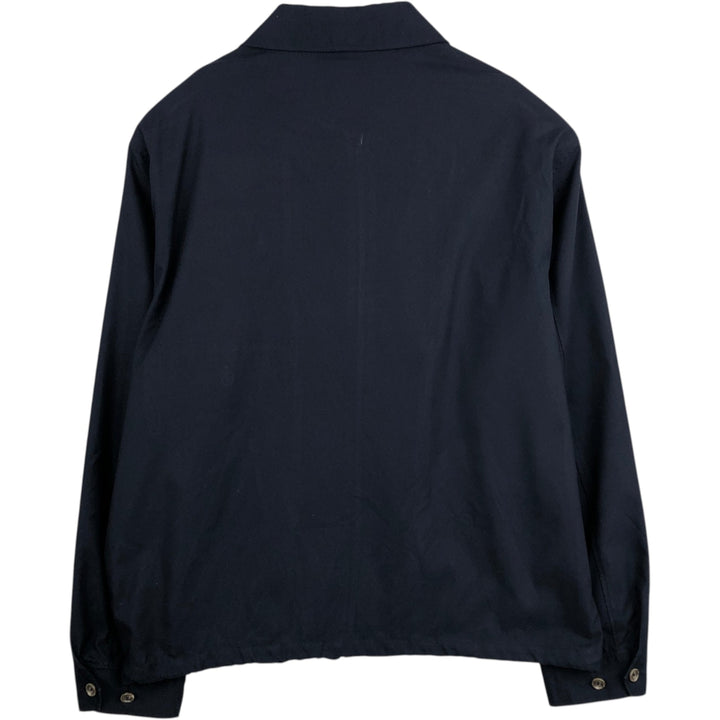 Ralph Lauren POLO RALPH LAUREN Swing Top Sports Jacket Men's L size polyester navy blue type Vintage Second Hand