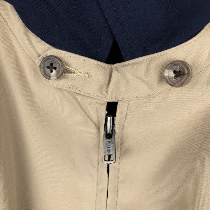 Ralph Lauren POLO by Ralph Lauren Swing Top Sports Jacket Men's XL polyester Beige type Vintage Second Hand