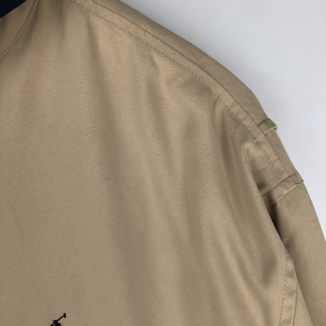 Ralph Lauren POLO by Ralph Lauren Swing Top Sports Jacket Men's XL polyester Beige type Vintage Second Hand