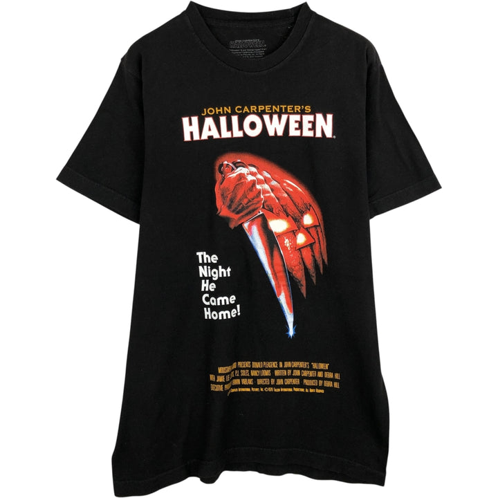 HALLOWEEN Movie T-shirt for men, size M unclear black type Vintage Second Hand