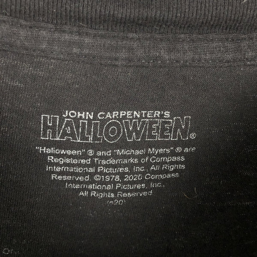 HALLOWEEN Movie T-shirt for men, size M unclear black type Vintage Second Hand