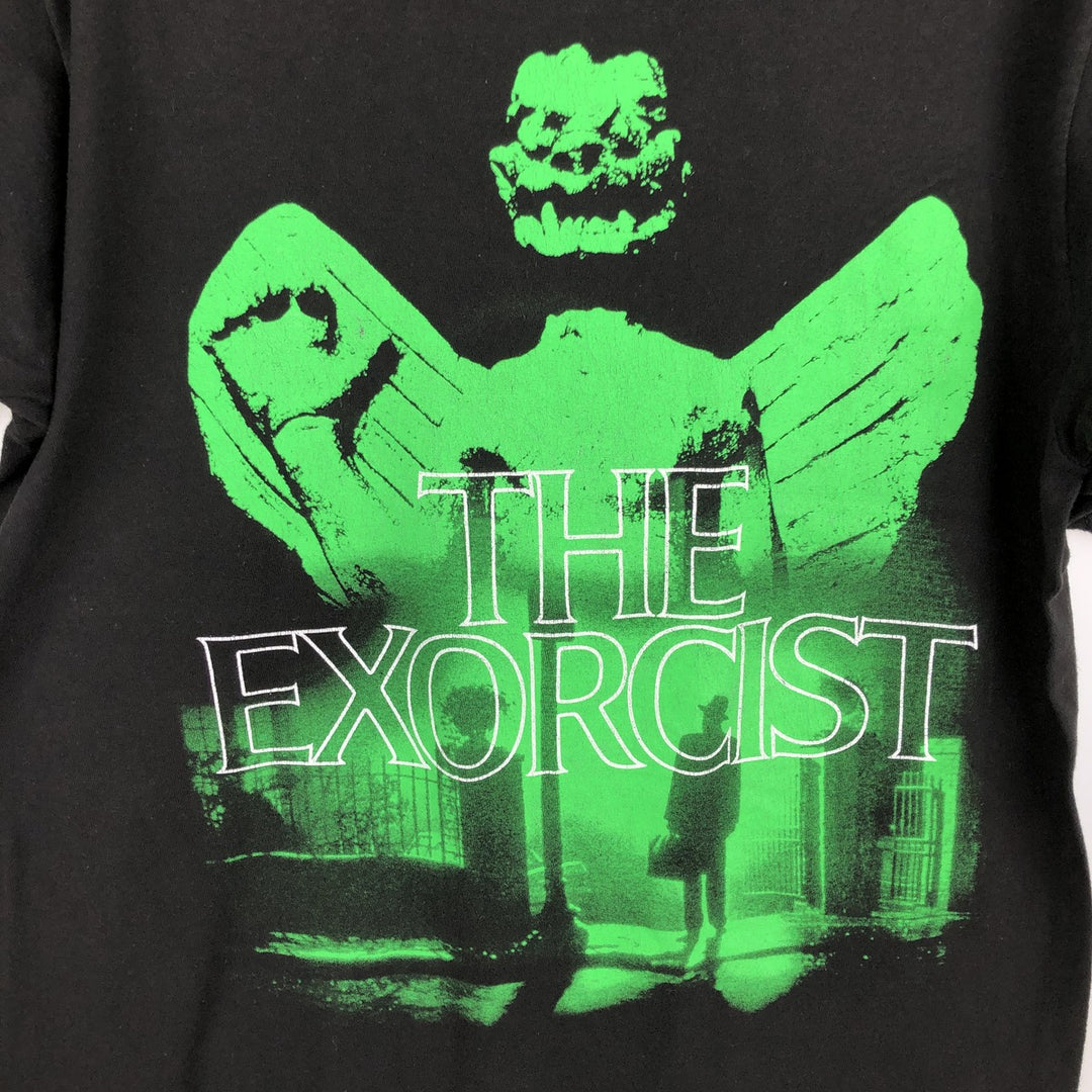 THE EXORCIST Movie T-shirt for men, size M cotton black type Vintage Second Hand