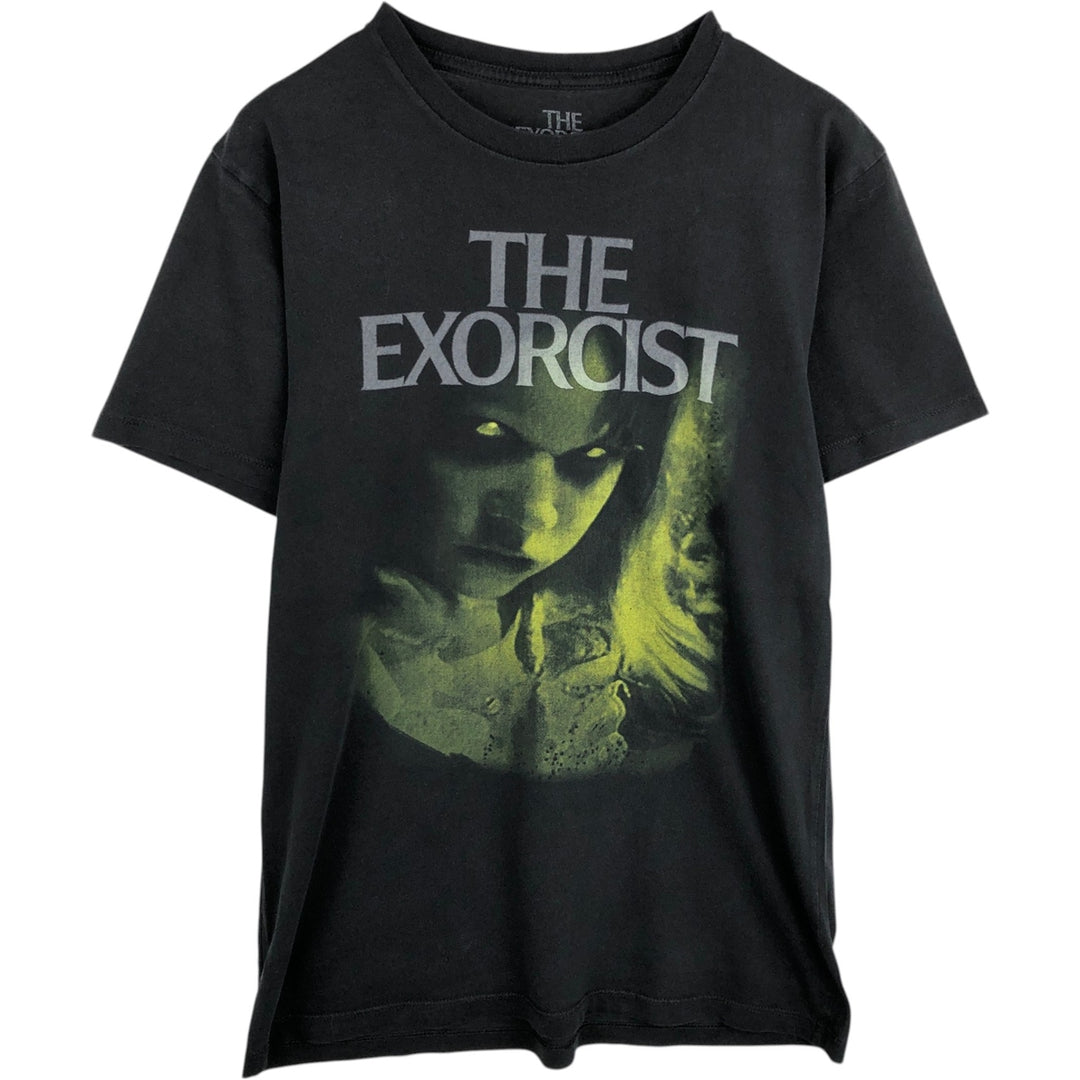 THE EXORCIST Movie T-shirt, Made in El Salvador, Men's Size S (approx.) cotton black type Vintage Second Hand