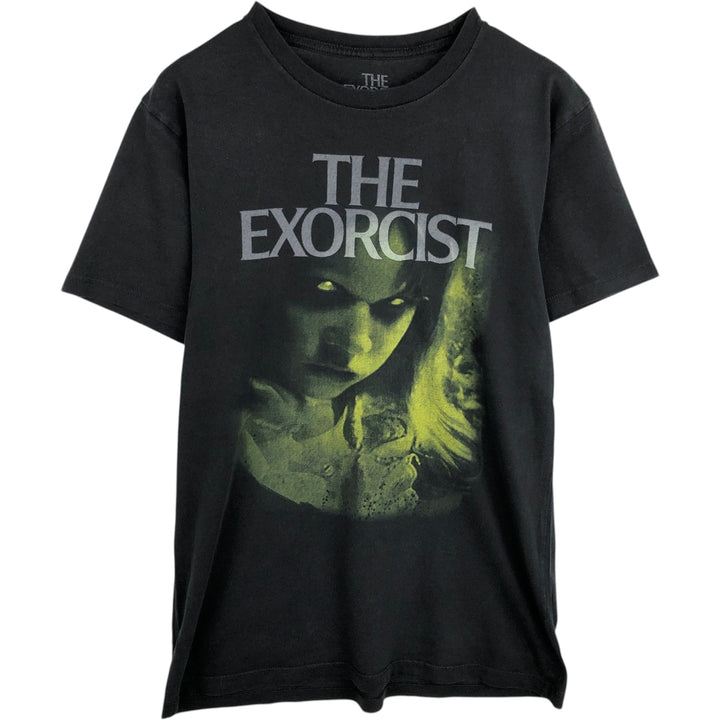 THE EXORCIST Movie T-shirt, Made in El Salvador, Men's Size S (approx.) cotton black type Vintage Second Hand