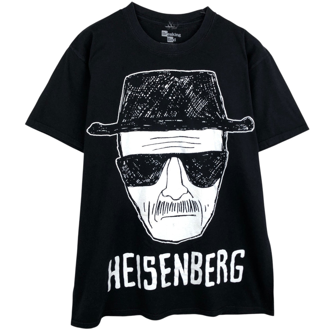 Breaking Bad Movie T-Shirt (Men's Size L) cotton black type Vintage Second Hand