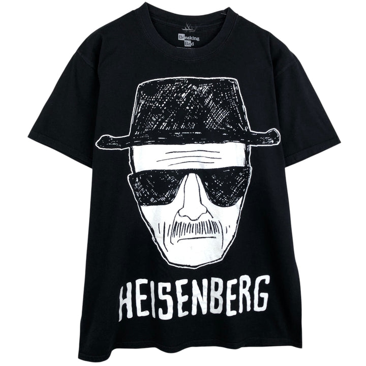 Breaking Bad Movie T-Shirt (Men's Size L) cotton black type Vintage Second Hand