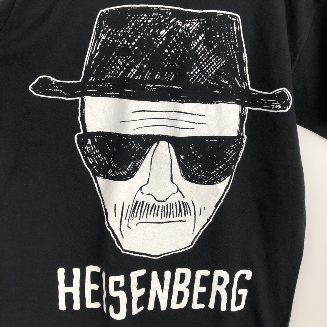 Breaking Bad Movie T-Shirt (Men's Size L) cotton black type Vintage Second Hand
