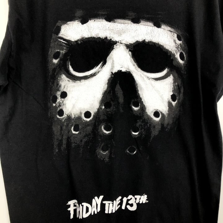 FRIDAY THE 13TH Movie T-shirt (Men's size L) unclear black type Vintage Second Hand
