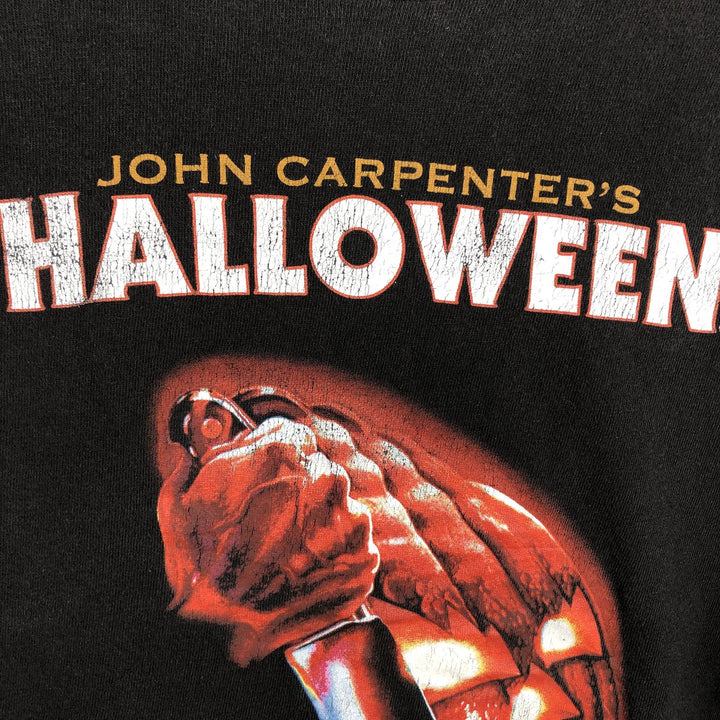 HALLOWEEN Movie T-Shirt, Men's, Size XL cotton black type Vintage Second Hand