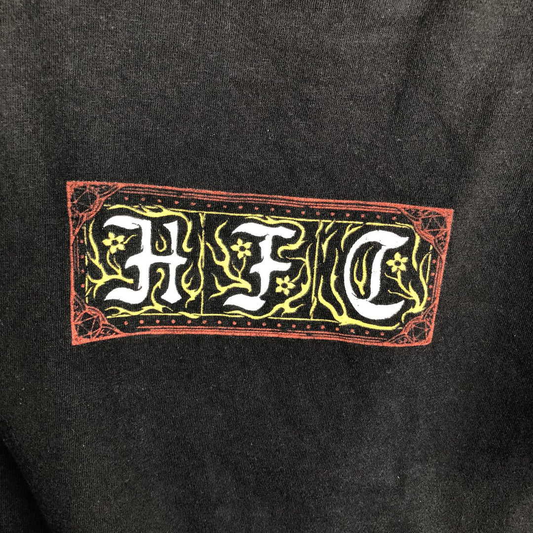 STRANGER THINGS Stranger Things Movie T-shirt Men's M size cotton black type Vintage Second Hand