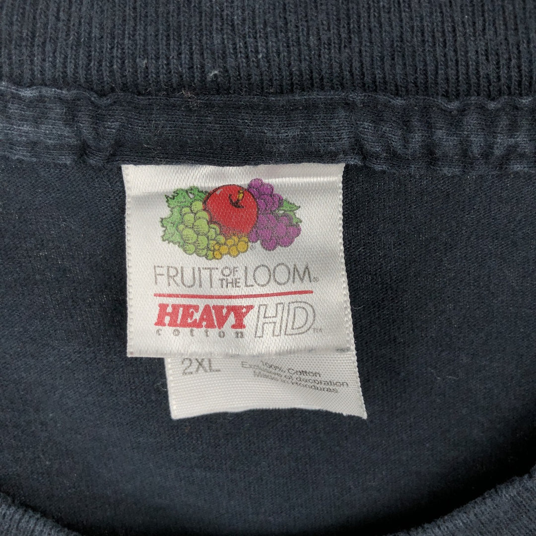 Fruit of the Loom THE WALKING DEAD Movie T-Shirt (Men's XXL equivalent) cotton black type Vintage Second Hand