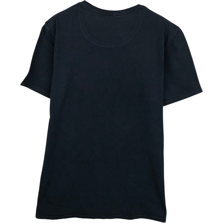 JAWS Jaws Movie T-shirt Men's M size cotton black type Vintage Second Hand