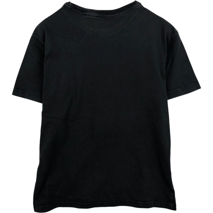PIRATES OF THE CARIBBEAN Skull Pattern Movie T-Shirt (Men's Size M) cotton black type Vintage Second Hand