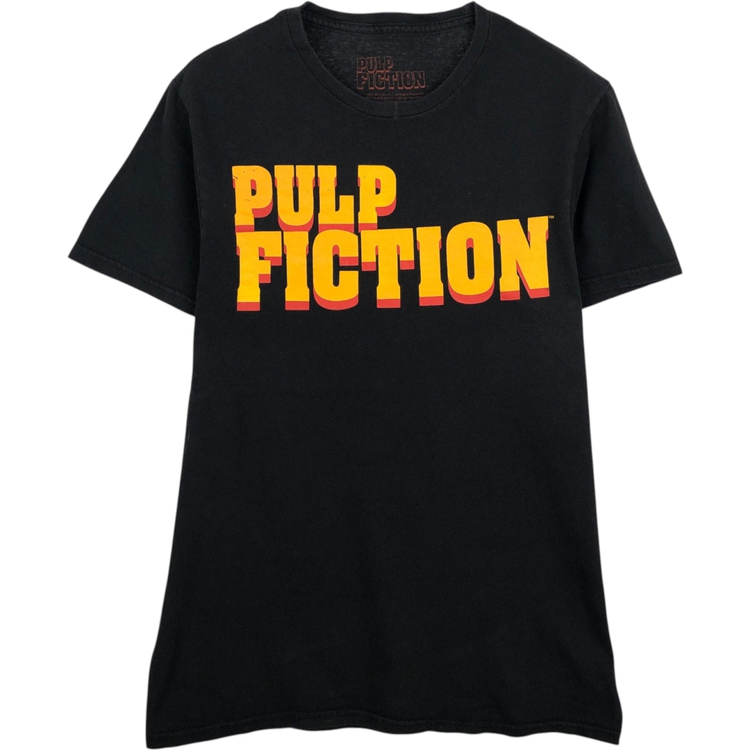 PULP FICTION Pulp Fiction Movie T-shirt Men's S size cotton black type Vintage Second Hand