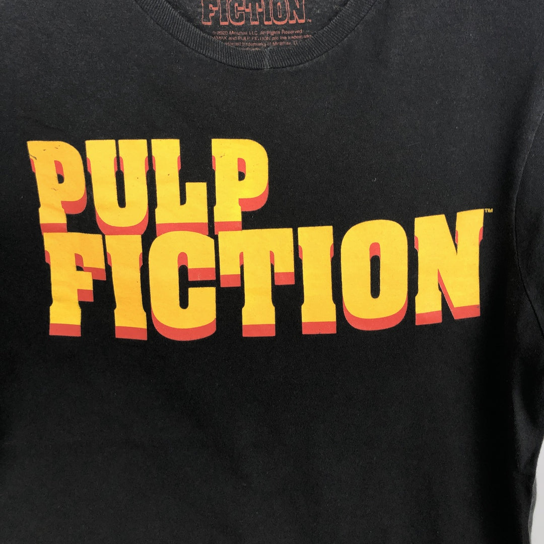PULP FICTION Pulp Fiction Movie T-shirt Men's S size cotton black type Vintage Second Hand