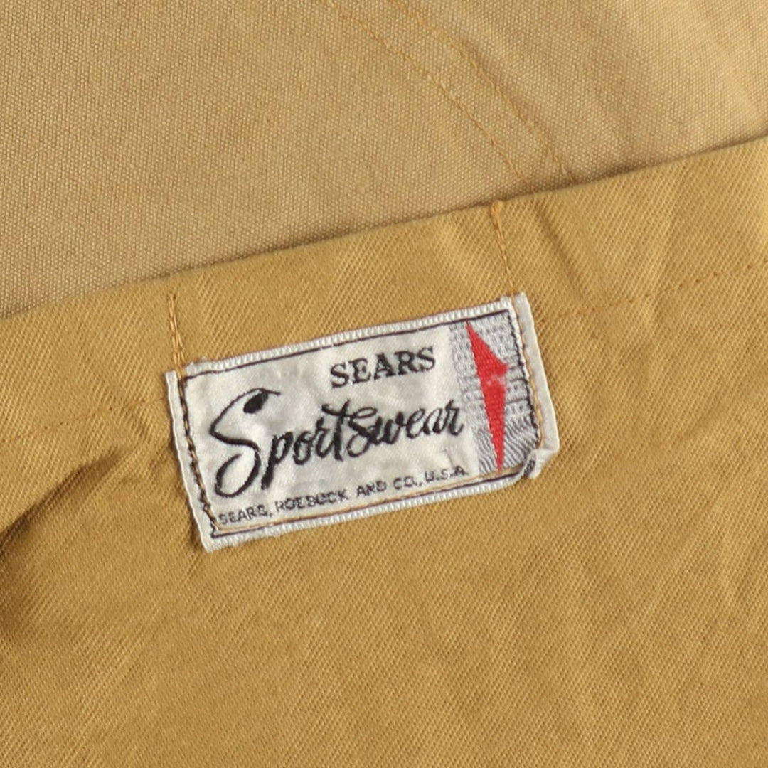 ~1970'S Sears Sportswear Duck Hunting Jacket, Men's Size XL (Vintage) unclear Beige type Vintage Second Hand