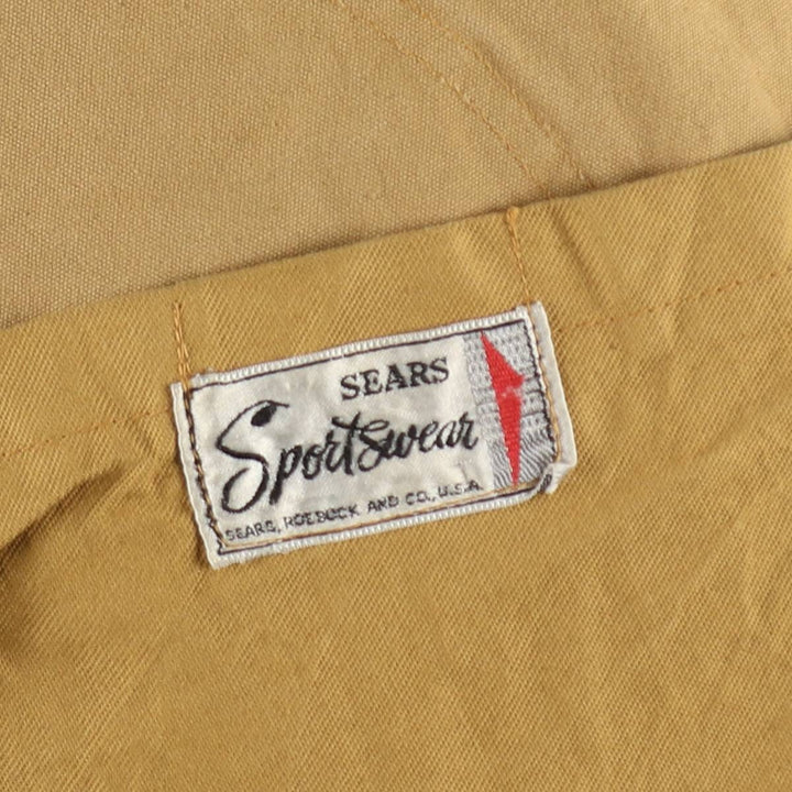 ~1970'S Sears Sportswear Duck Hunting Jacket, Men's Size XL (Vintage) unclear Beige type Vintage Second Hand
