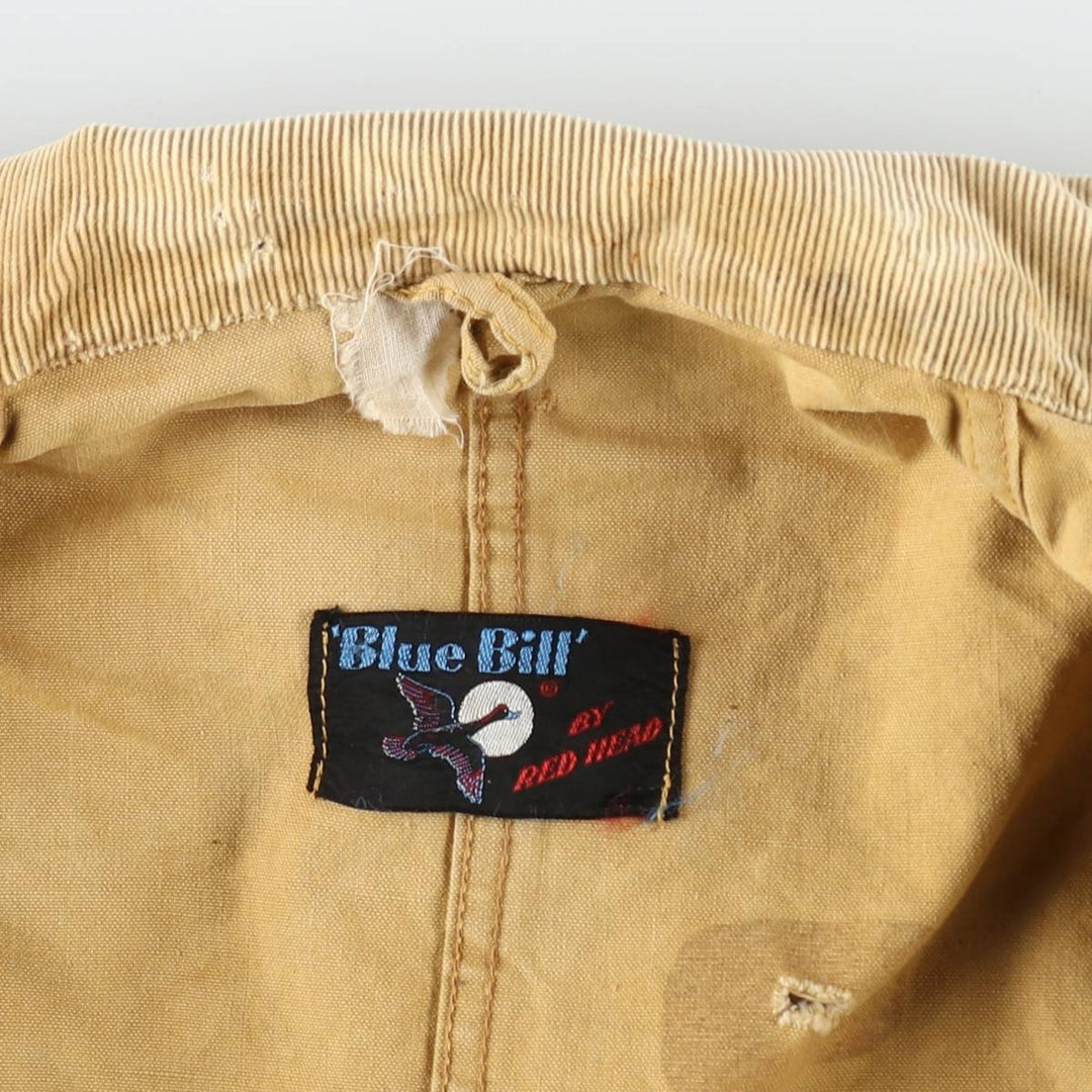 Vintage 1950s-1960'S Red Head Blue Bill Duck Hunting Jacket, Men's Size XL (approx.) unclear Beige type Vintage Second Hand