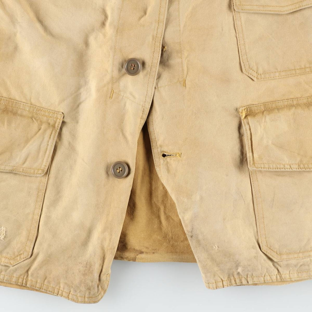 Vintage 1950s-1960'S Red Head Blue Bill Duck Hunting Jacket, Men's Size XL (approx.) unclear Beige type Vintage Second Hand