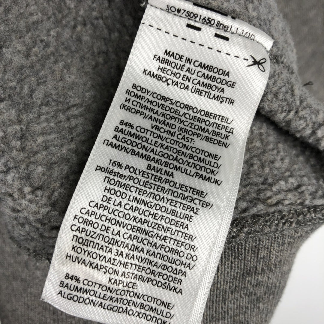 Ralph Lauren POLO RALPH LAUREN Sweat Full Zip Hoodie Men's XL cotton gray type Vintage Second Hand