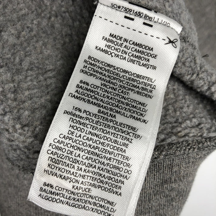 Ralph Lauren POLO RALPH LAUREN Sweat Full Zip Hoodie Men's XL cotton gray type Vintage Second Hand