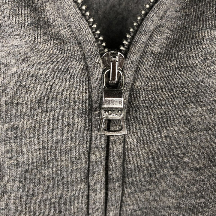 Ralph Lauren POLO RALPH LAUREN Sweat Full Zip Hoodie Men's XL cotton gray type Vintage Second Hand