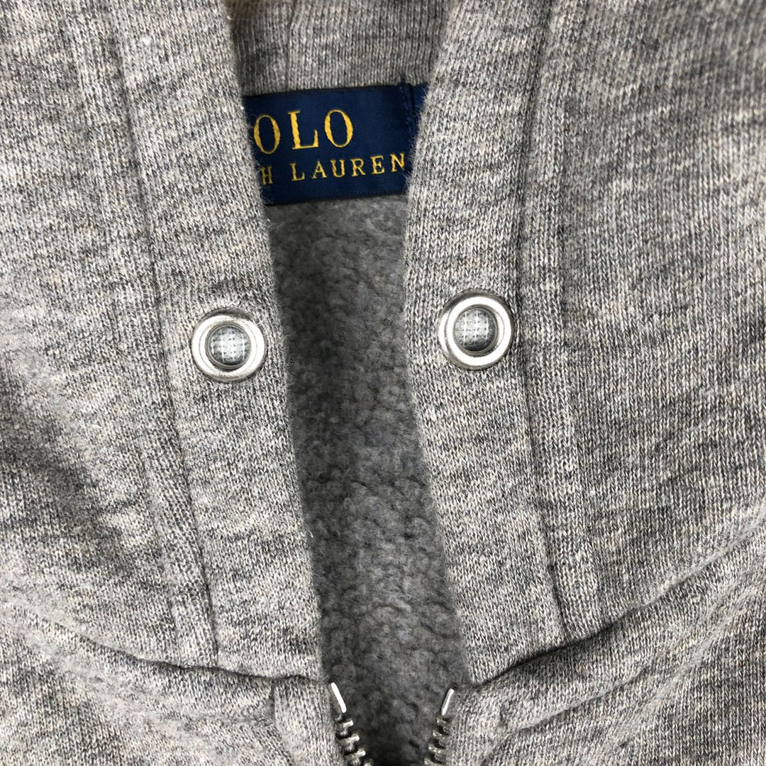 Ralph Lauren POLO RALPH LAUREN Sweat Full Zip Hoodie Men's XL cotton gray type Vintage Second Hand