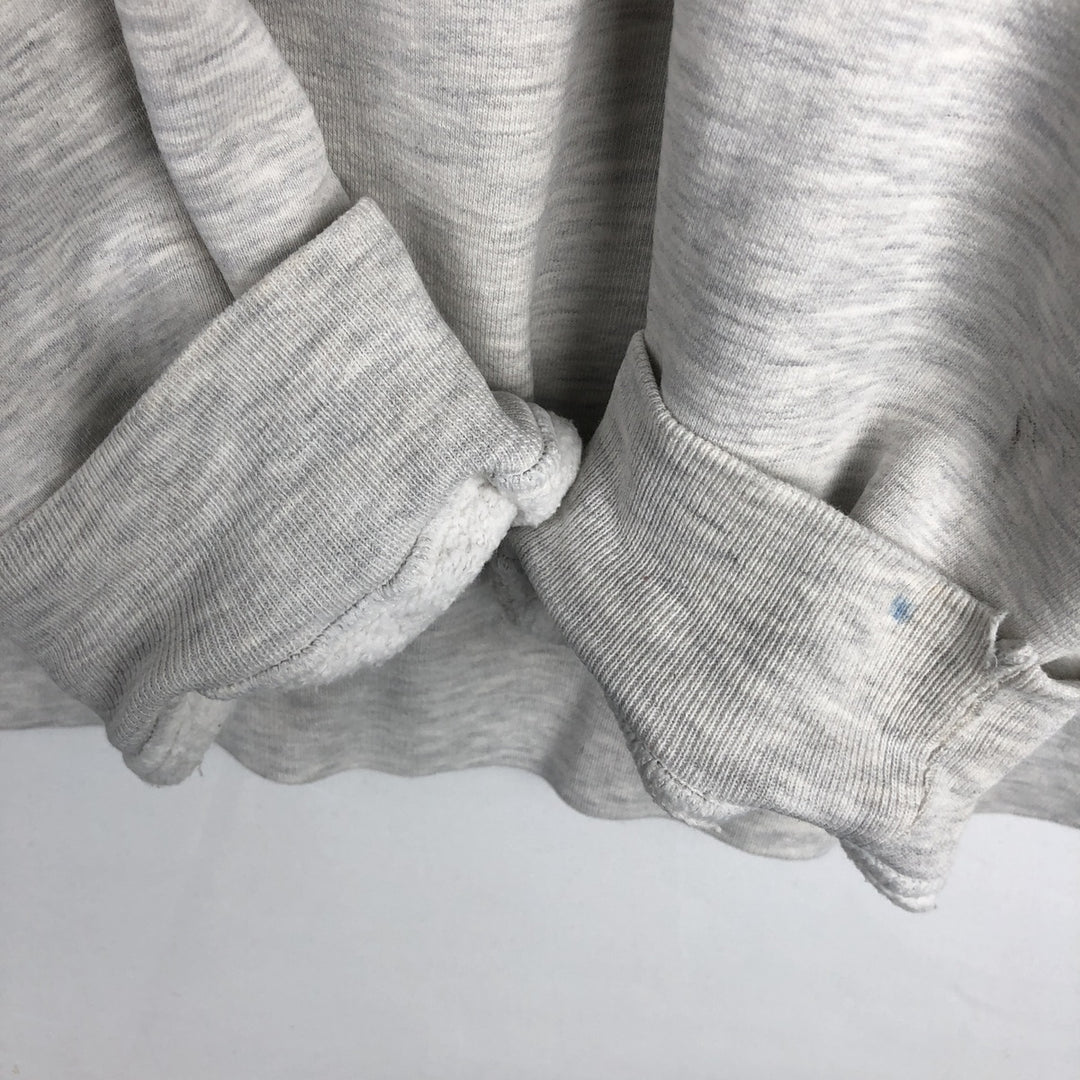 Vintage 90'S Russell PRO COTTON college sweatshirt, size L, men's cotton white type Vintage Second Hand