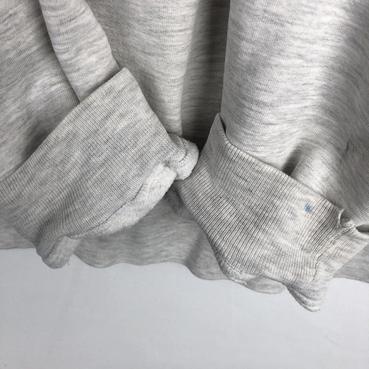 Vintage 90'S Russell PRO COTTON college sweatshirt, size L, men's cotton white type Vintage Second Hand
