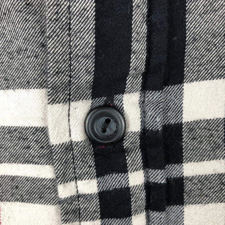 Ralph Lauren POLO RALPH LAUREN Long-Sleeve Cotton Check Shirt, Men's Size S (approx.) cotton red type Vintage Second Hand