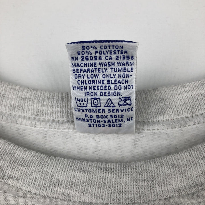 90'S Champion Authentic Athletic Wear College Sweatshirt, Men's Size XL (Equivalent), Vintage cotton gray type Vintage Second Hand