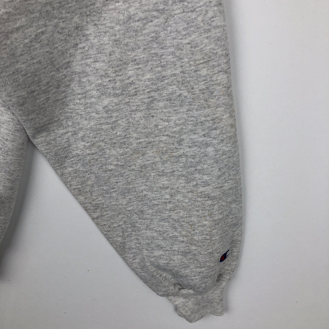 90'S Champion Authentic Athletic Wear College Sweatshirt, Men's Size XL (Equivalent), Vintage cotton gray type Vintage Second Hand