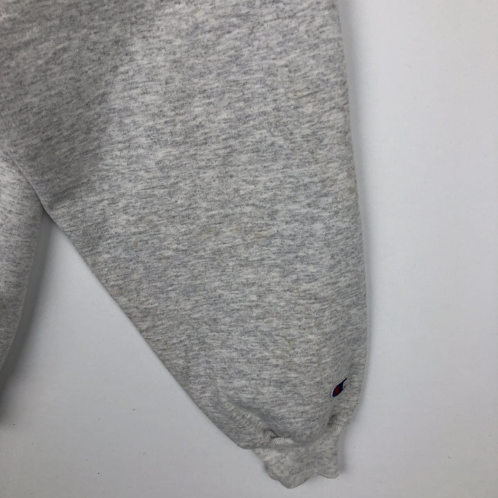 90'S Champion Authentic Athletic Wear College Sweatshirt, Men's Size XL (Equivalent), Vintage cotton gray type Vintage Second Hand