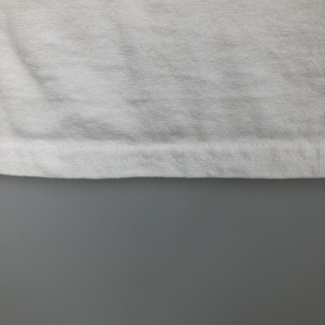 Gildan Advertising T-Shirt, Men's XL (equivalent), Double-Sided Print cotton white type Vintage Second Hand
