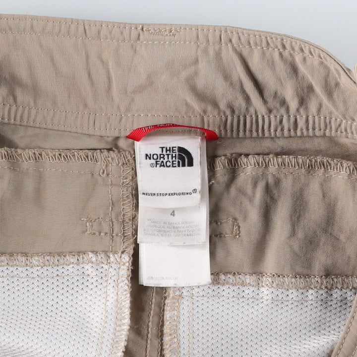 The North Face 2-Way Nylon Pants, Women's Size L (equivalent to W30) Nylon Beige type Vintage Second Hand