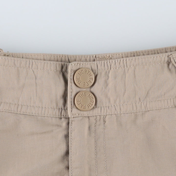 The North Face 2-Way Nylon Pants, Women's Size L (equivalent to W30) Nylon Beige type Vintage Second Hand