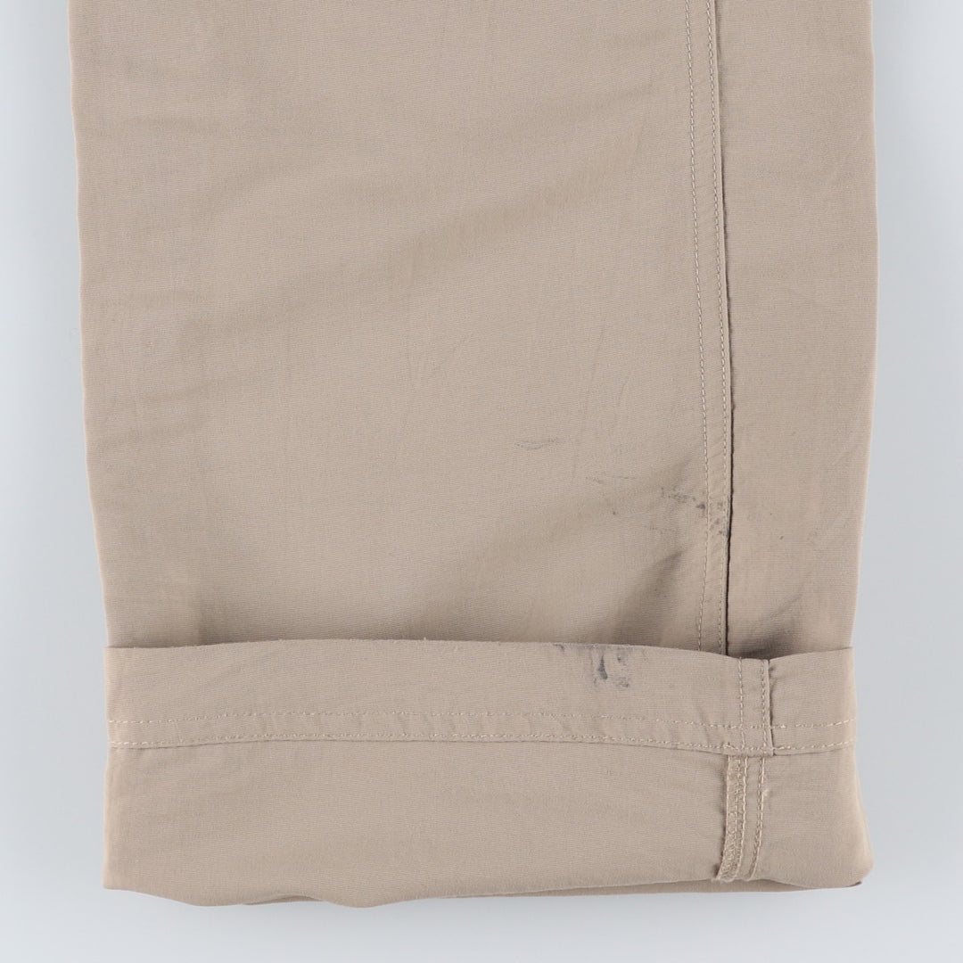 The North Face 2-Way Nylon Pants, Women's Size L (equivalent to W30) Nylon Beige type Vintage Second Hand