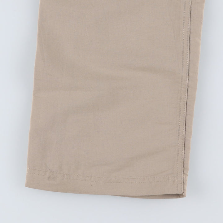 The North Face 2-Way Nylon Pants, Women's Size L (equivalent to W30) Nylon Beige type Vintage Second Hand