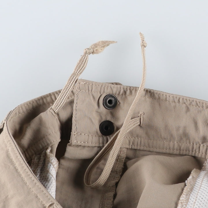 The North Face 2-Way Nylon Pants, Women's Size L (equivalent to W30) Nylon Beige type Vintage Second Hand