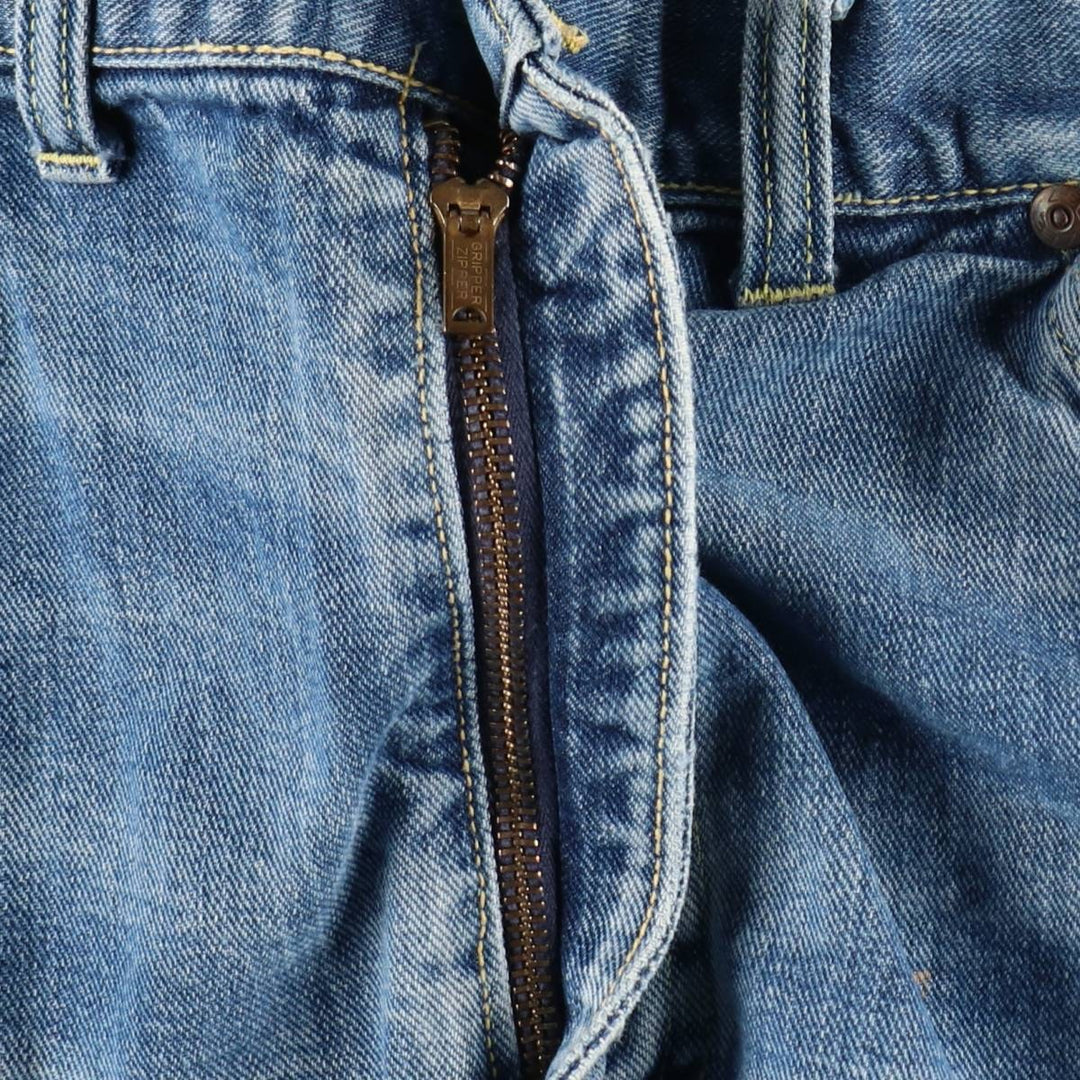 Lee RIDERS Cut-Off Denim Shorts, Made in USA, Women's XXL (equivalent to W36) unclear Blue type light blue Vintage Second Hand