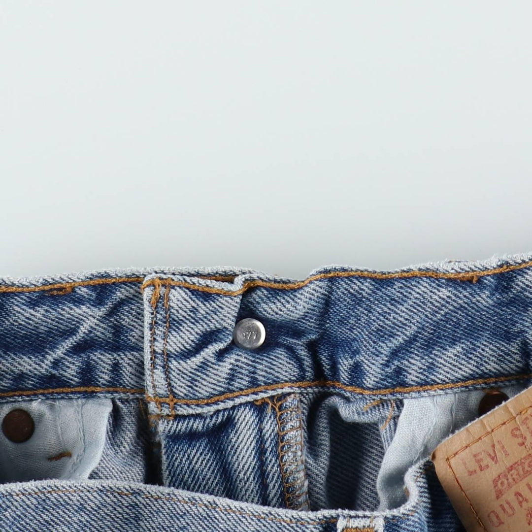 2000'S Levi's denim shorts, women's size M (equivalent to W26). cotton blue type Vintage Second Hand