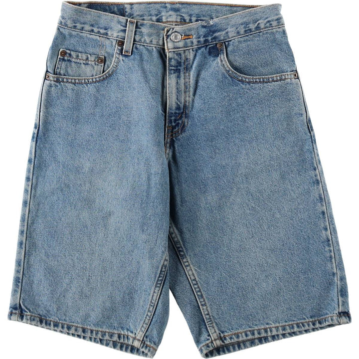 2000'S Levi's 569 Loose Fit Denim Shorts, Women's Size L (W29 equivalent) cotton blue type Vintage Second Hand