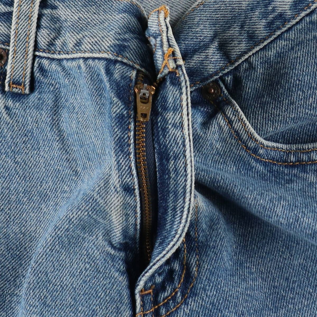 2000'S Levi's 569 Loose Fit Denim Shorts, Women's Size L (W29 equivalent) cotton blue type Vintage Second Hand