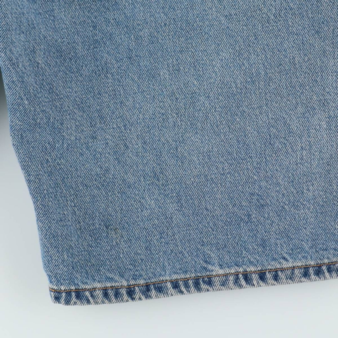 2000'S Levi's 569 Loose Fit Denim Shorts, Women's Size L (W29 equivalent) cotton blue type Vintage Second Hand