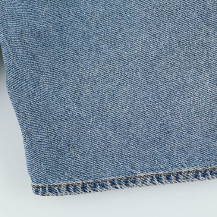 2000'S Levi's 569 Loose Fit Denim Shorts, Women's Size L (W29 equivalent) cotton blue type Vintage Second Hand