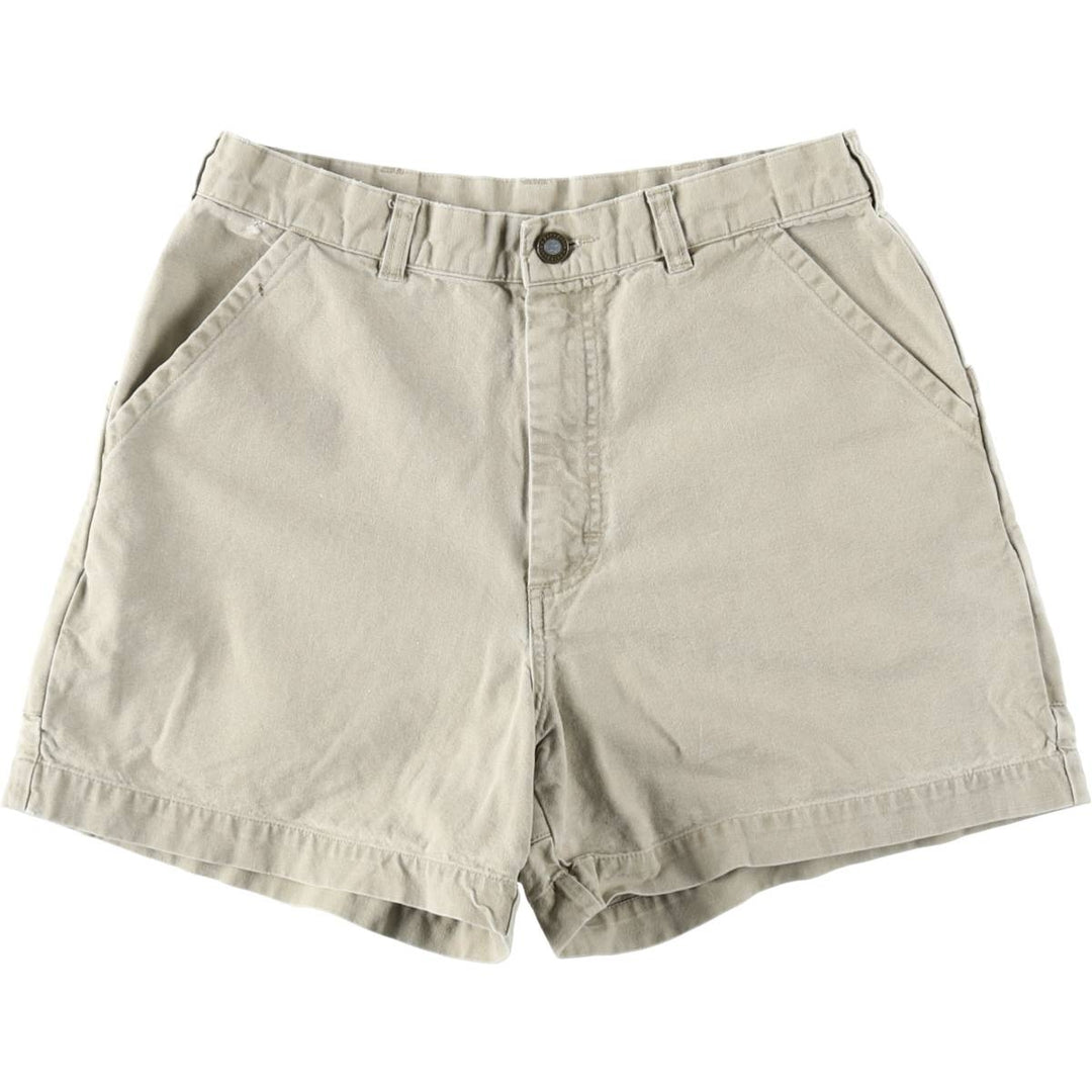 Patagonia Stand Up Shorts, Duck Canvas Shorts, Women's Size L (equivalent to W30) unclear Beige type Vintage Second Hand